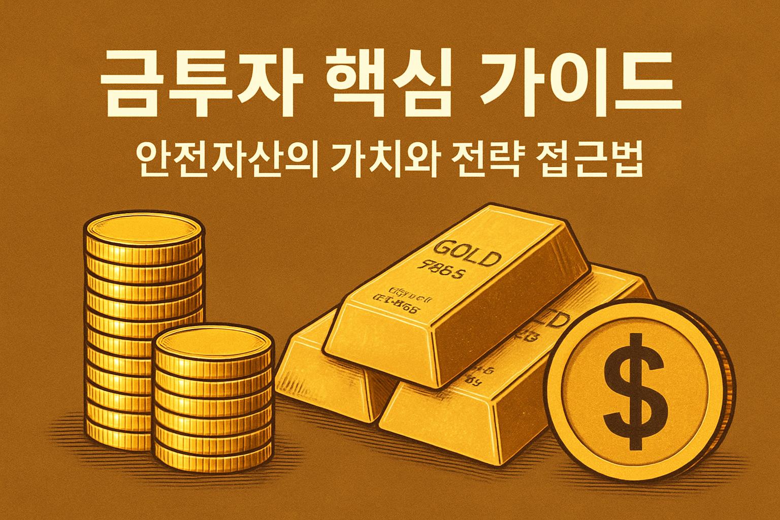 금투자 핵심 가이드: 안전자산의 가치와 전략 접근법